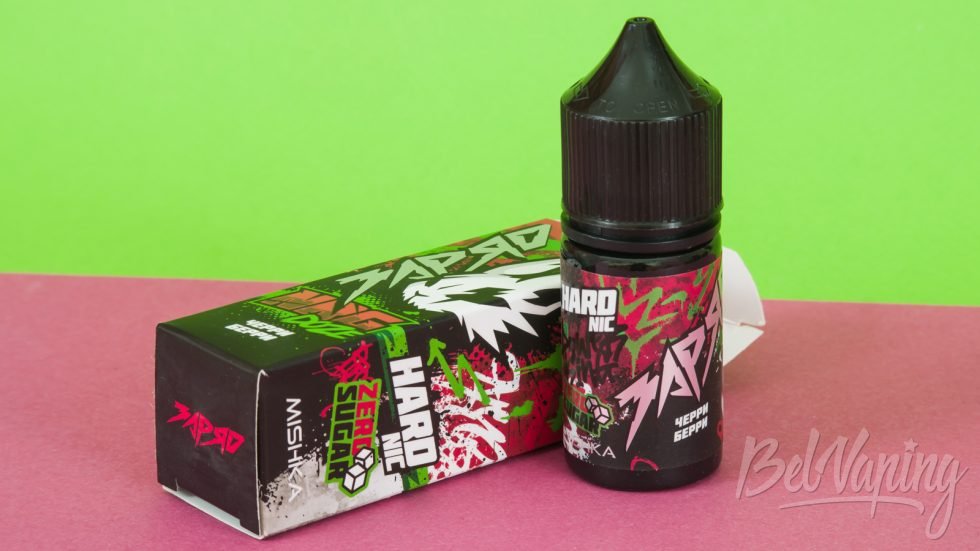 Обзор жидкостей ЗАРЯД от Мишка VAPE - вкус ЧЕРРИ БЕРРИ