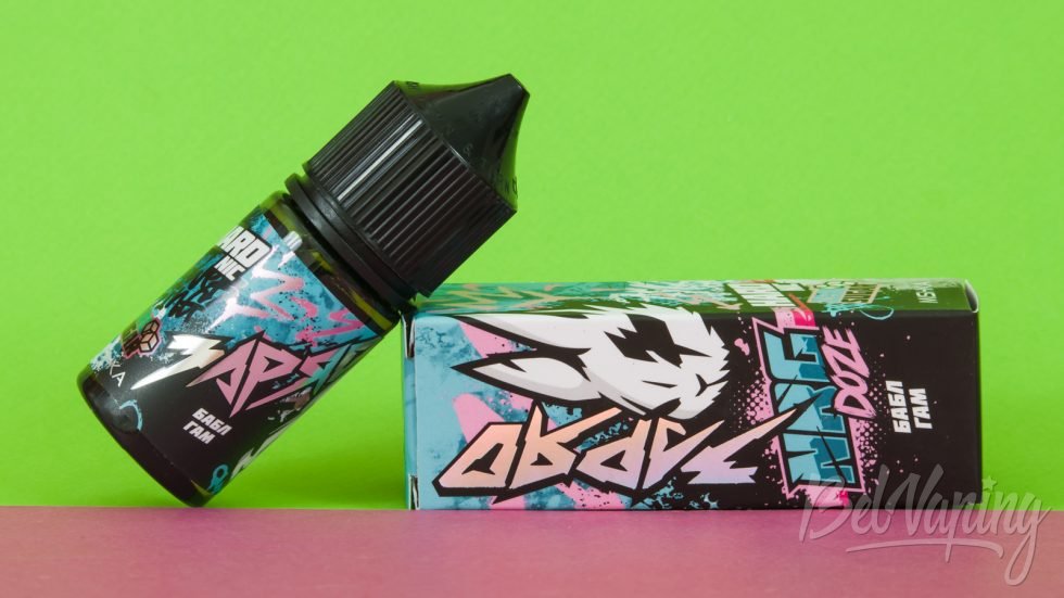 Обзор жидкостей ЗАРЯД от Мишка VAPE - вкус БАБЛ ГАМ