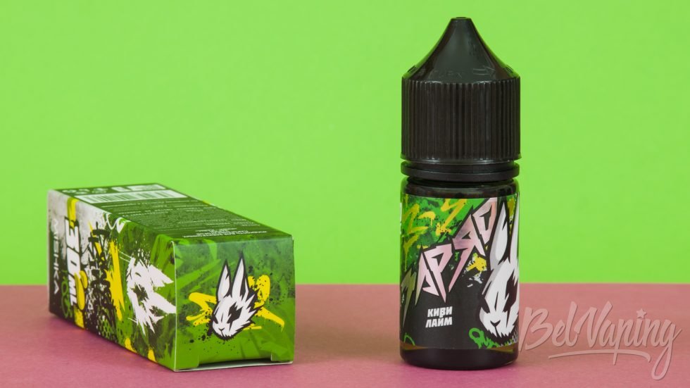 Обзор жидкостей ЗАРЯД от Мишка VAPE - вкус КИВИ ЛАЙМ