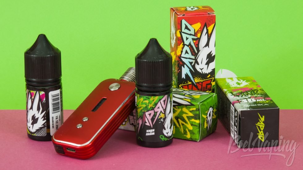 Обзор жидкостей ЗАРЯД от Мишка VAPE - тестирование и описание вкусов