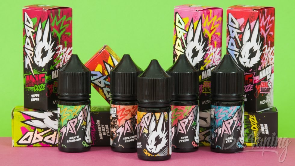 Обзор жидкостей ЗАРЯД от Мишка VAPE