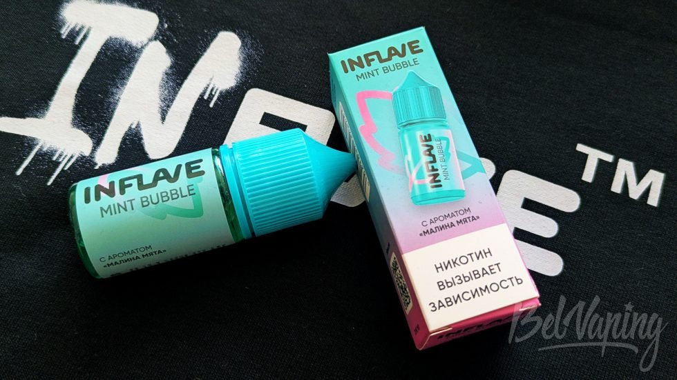 Жидкость Inflave Bubble Mint Малина мята