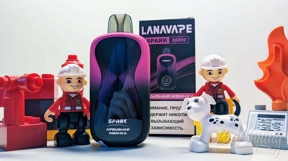 Одноразка Lanavape Spark 30000 Арбузная жвачка