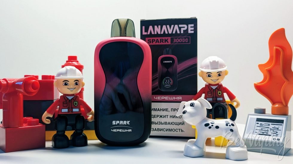 Одноразка Lanavape Spark 30000 Черешня