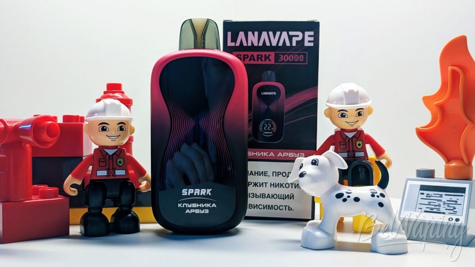 Одноразка Lanavape Spark 30000 Клубника Арбуз