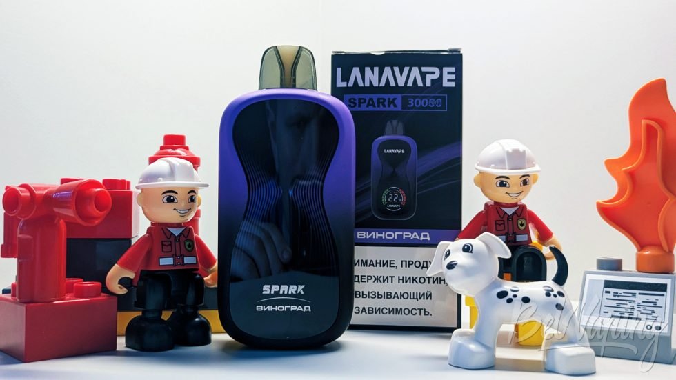 Одноразка Lanavape Spark 30000 Виноград