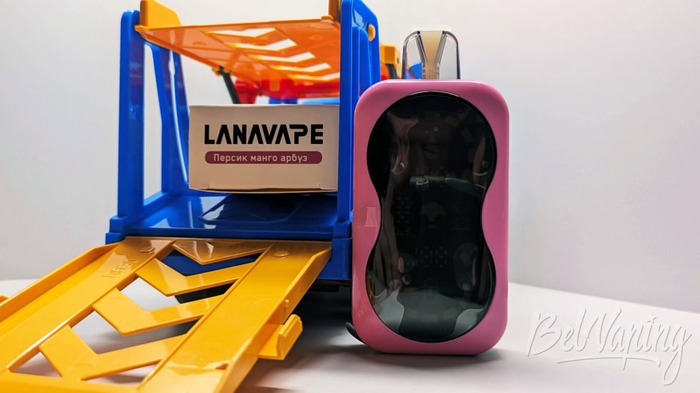 Одноразка Lanavape Turbo 22000 Персик манго арбуз