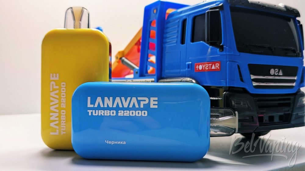 Обзор одноразок Lanavape Turbo 22000