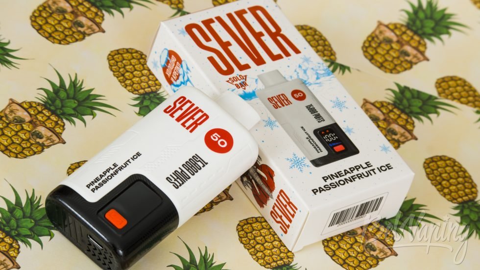 Обзор одноразок SEVER 15000 - вкус PINEAPLE PASSIONFRUIT ICE