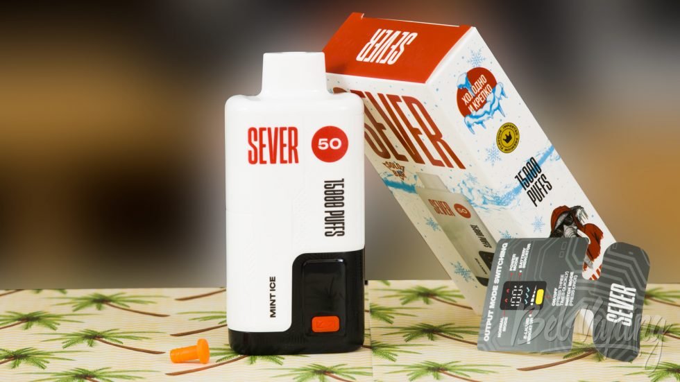 Обзор одноразок SEVER 15000 - вкус MINT ICE