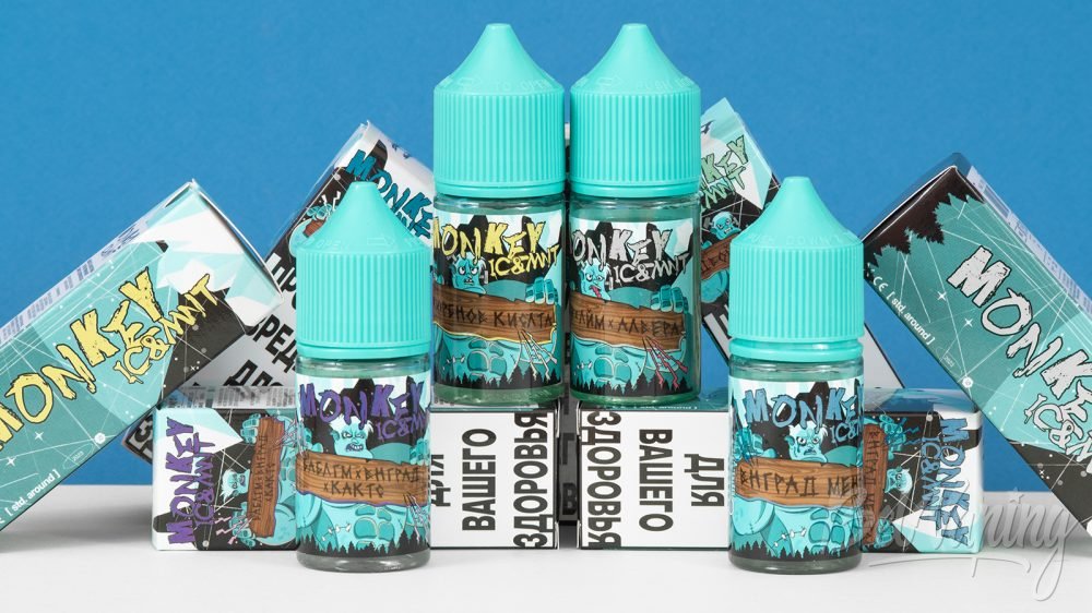 Обзор жидкостей MONKEY ICE & MINT