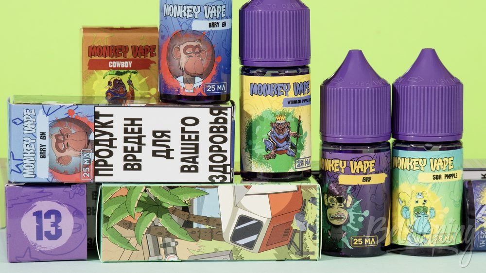 Обзор жидкостей MONKEY VAPE. Часть 2