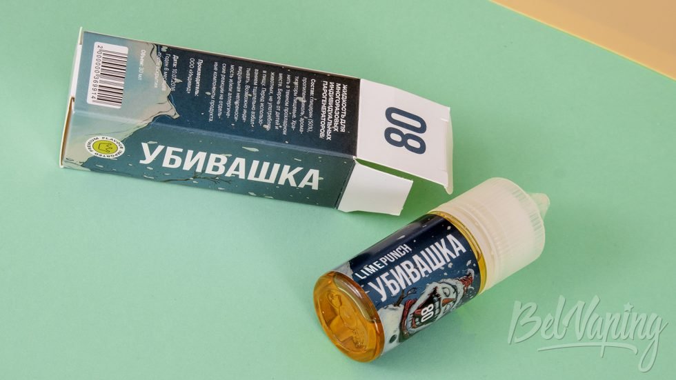 Обзор жидкостей УБИВАШКА - вкус LIME PUNCH