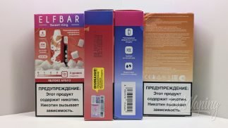 Упаковка одноразок Elfbar Sweet King 30000