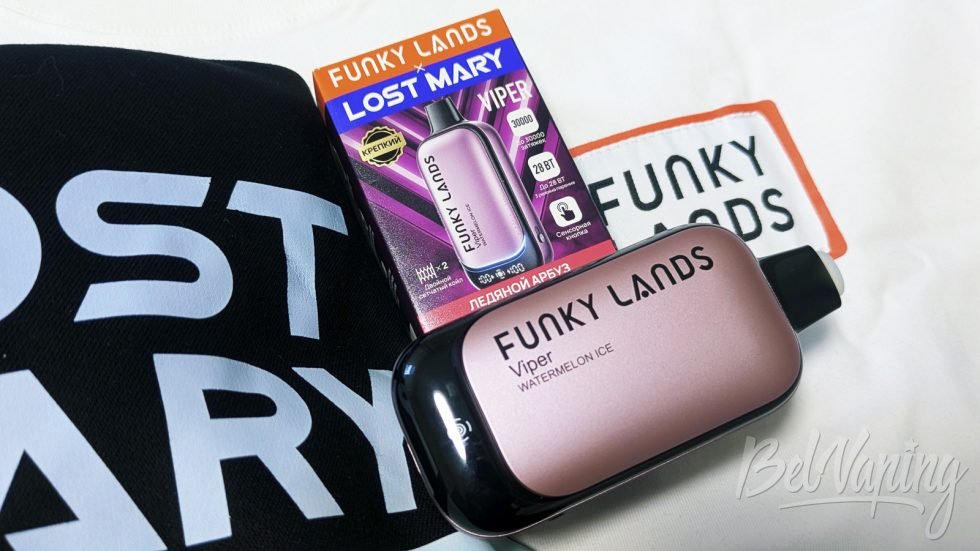 Одноразка Funky Lands X Lost Mary Viper Watermelon Ice