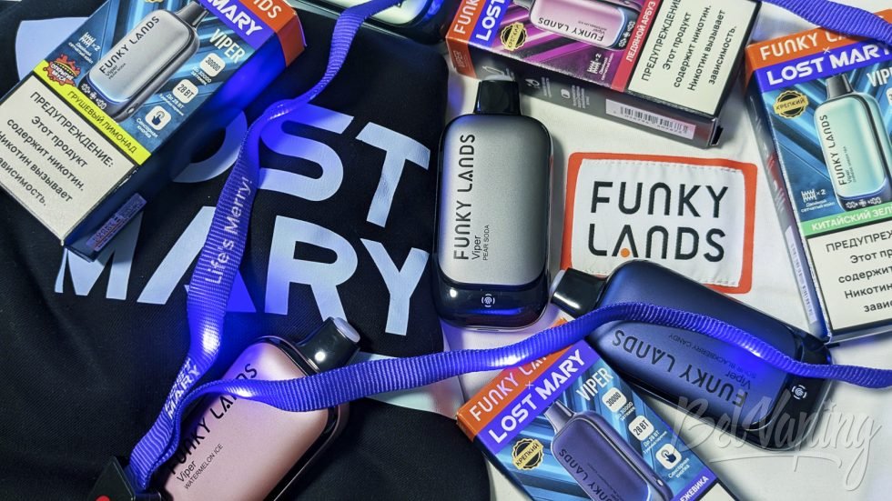 Одноразки Funky Lands X Lost Mary Viper 30000