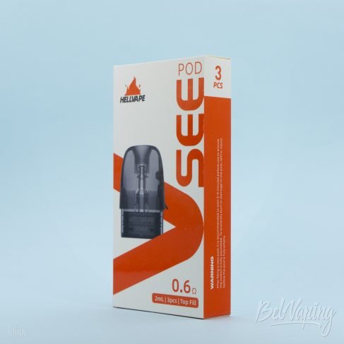 Упаковка испарителей для Hellvape VSEE One спереди