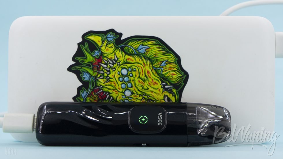Индикация зарядки pod-системы Hellvape VSEE One