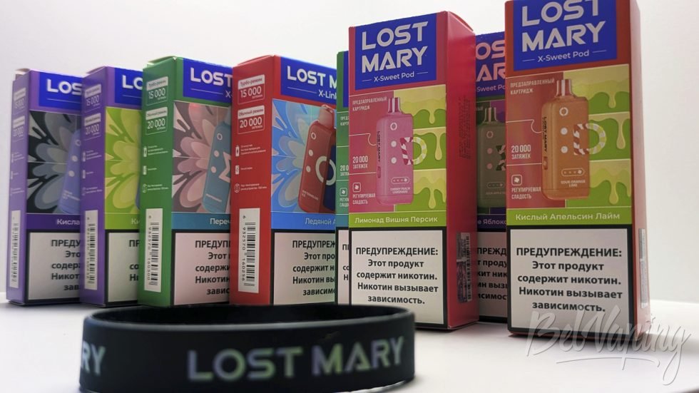Pod-система Lost Mary X-Link в руке