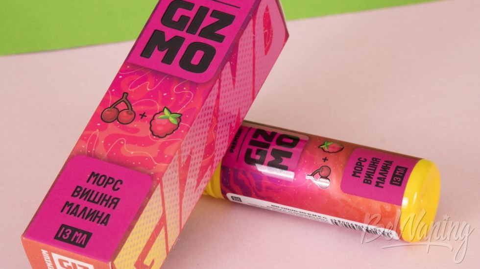 Обзор ароматизаторов GIZMO PREMIUM - вкус МОРС ВИШНЯ МАЛИНА