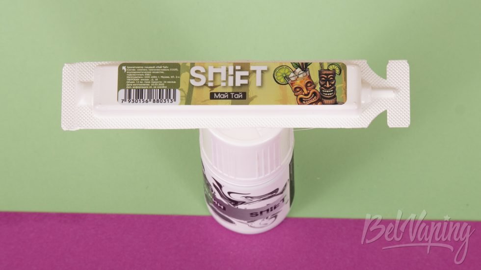 Обзор ароматизаторов SHIFT BASIC - вкус МАЙ ТАЙ