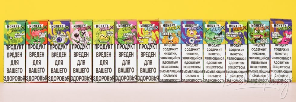 Обзор жидкостей MONKEY KISLO