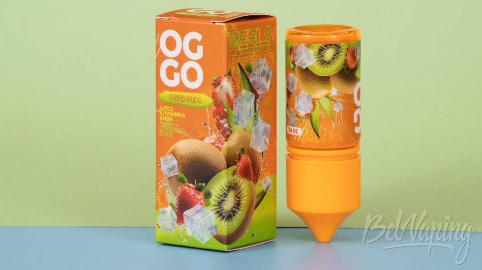 Обзор жидкостей OGGO PREMIUM - вкус АЛОЭ КЛУБНИКА КИВИ