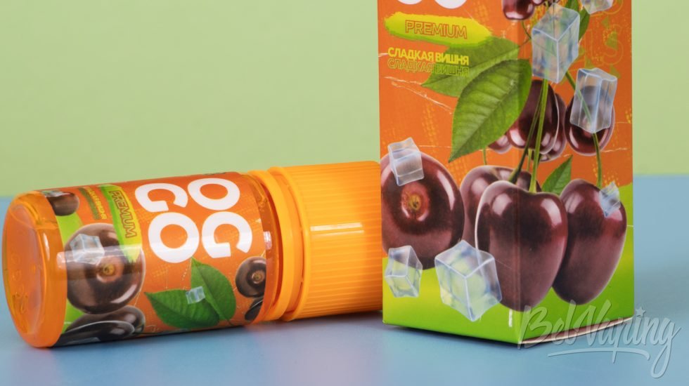 Обзор жидкостей OGGO PREMIUM - вкус СЛАДКАЯ ВИШНЯ