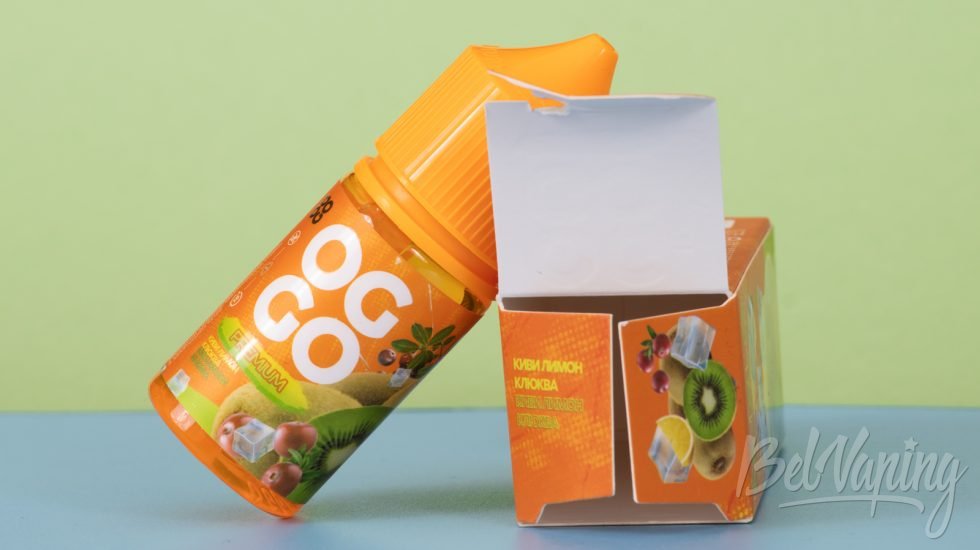 Обзор жидкостей OGGO PREMIUM - вкус КИВИ ЛИМОН КЛЮКВА