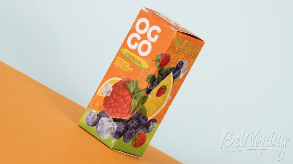 Обзор жидкостей OGGO PREMIUM - вкус ЧЕРНИЧНО МАЛИНОВЫЙ ЛИМОНАД