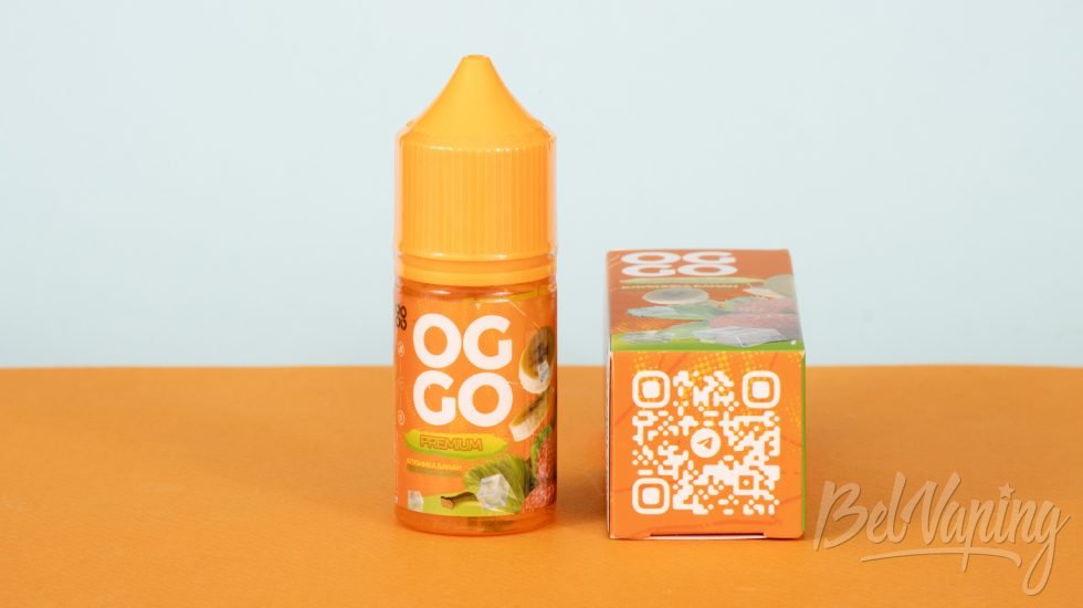 Обзор жидкостей OGGO PREMIUM - вкус КЛУБНИКА БАНАН
