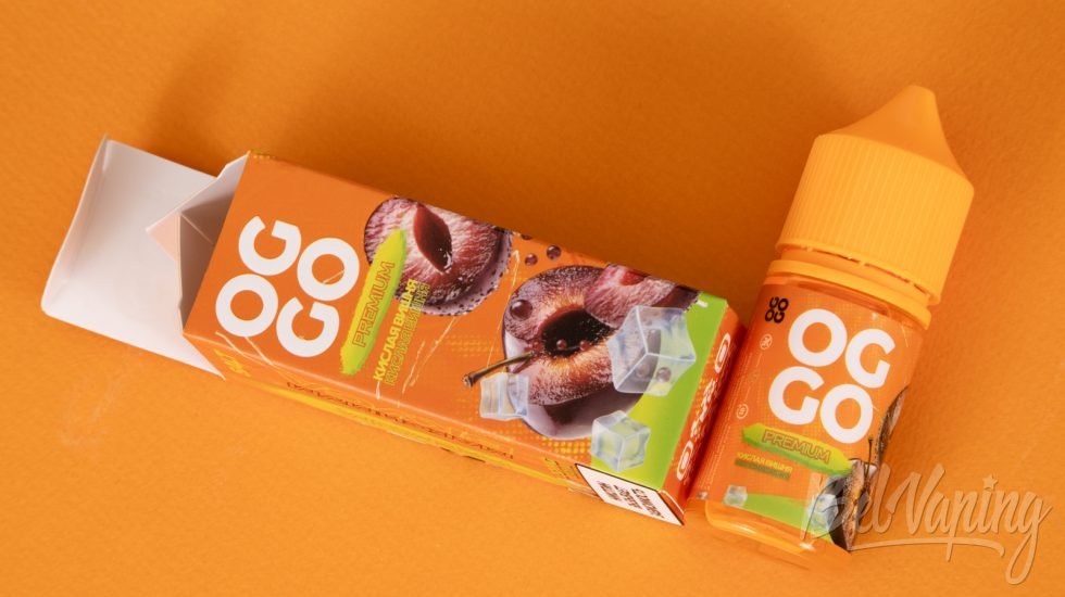 Обзор жидкостей OGGO PREMIUM - вкус КИСЛАЯ ВИШНЯ