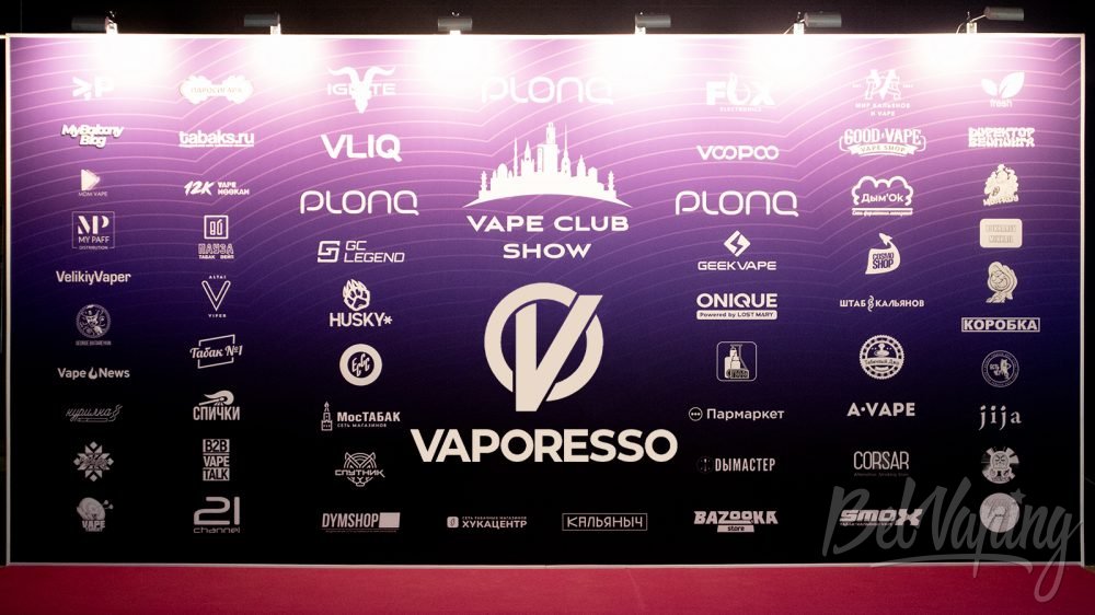 VAPORESSO и DOJO представляют новинки на Vape Club Show