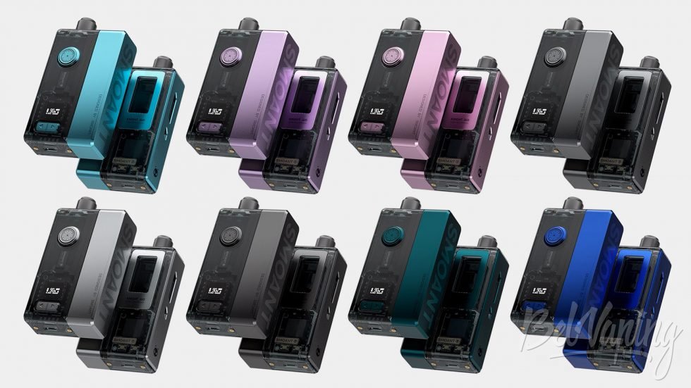 Цвета набора Smoant Knight AIO