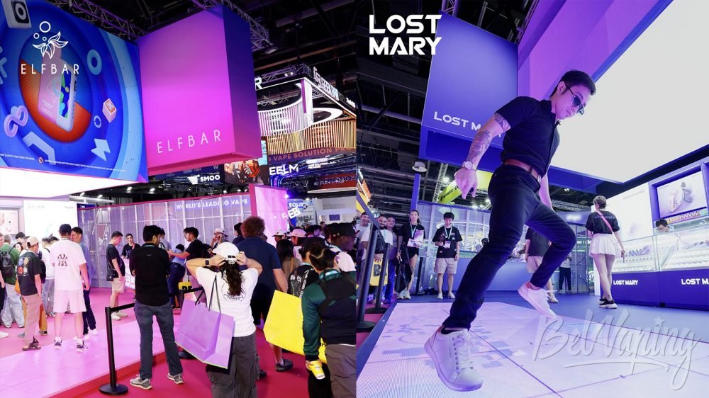 ELFBAR и LOST MARY на выставке World Vape Show 2025 в Дубае