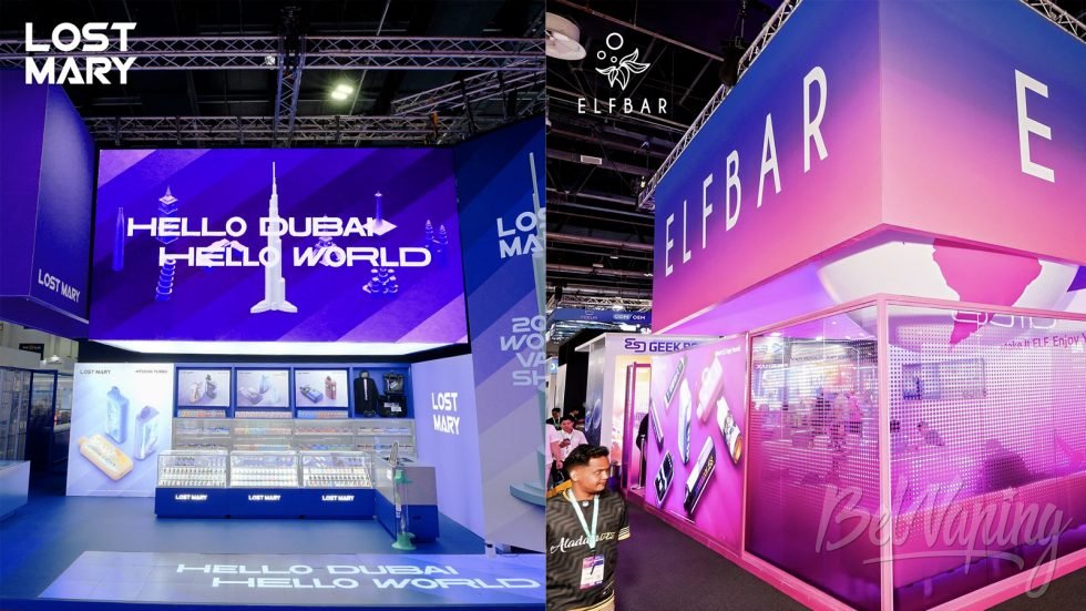 ELFBAR и LOST MARY на выставке World Vape Show 2025 в Дубае