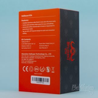 Упаковка Hellvape Hellbeast RTA сзади