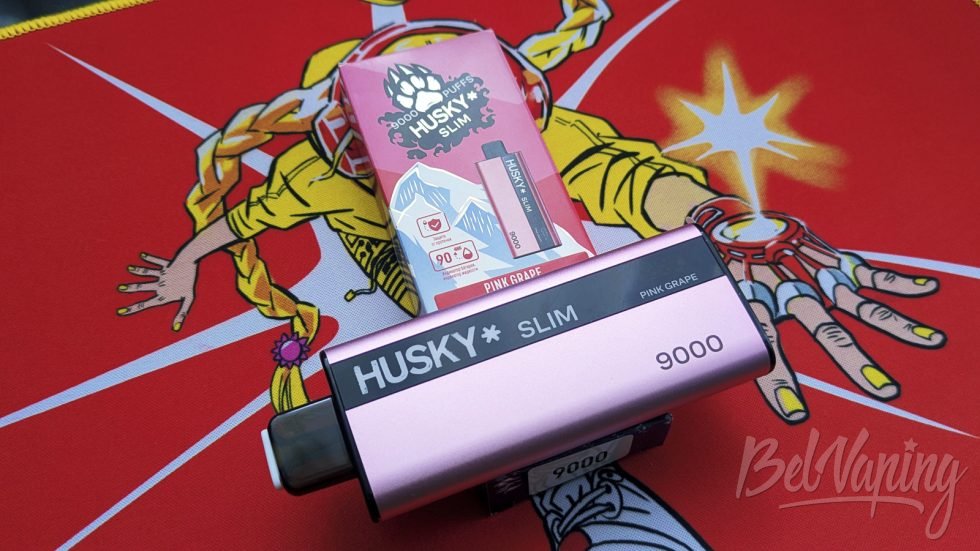 Одноразка Husky Slim 9000 Pink Grape