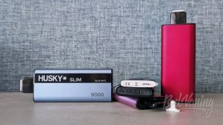Внешний вид одноразок Husky Slim 9000