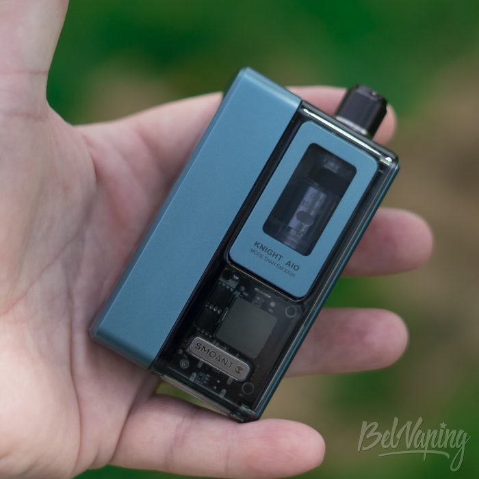Внешний вид Smoant Knight AIO в руке