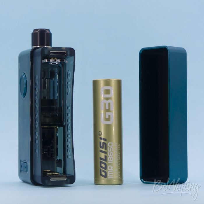 Батарейный отсек Smoant Knight AIO и аккумулятор 18650