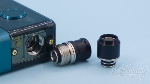 Внешний вид Комплектные дриптипы и крепление бака Smoant Knight AIO