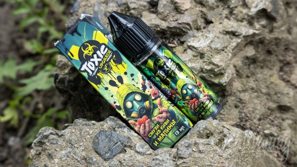Обзор ароматизаторов TOXIC UPGRADE от GIZMO - вкус СМУЗИ ИЗ КИВИ И МАЛИНЫ