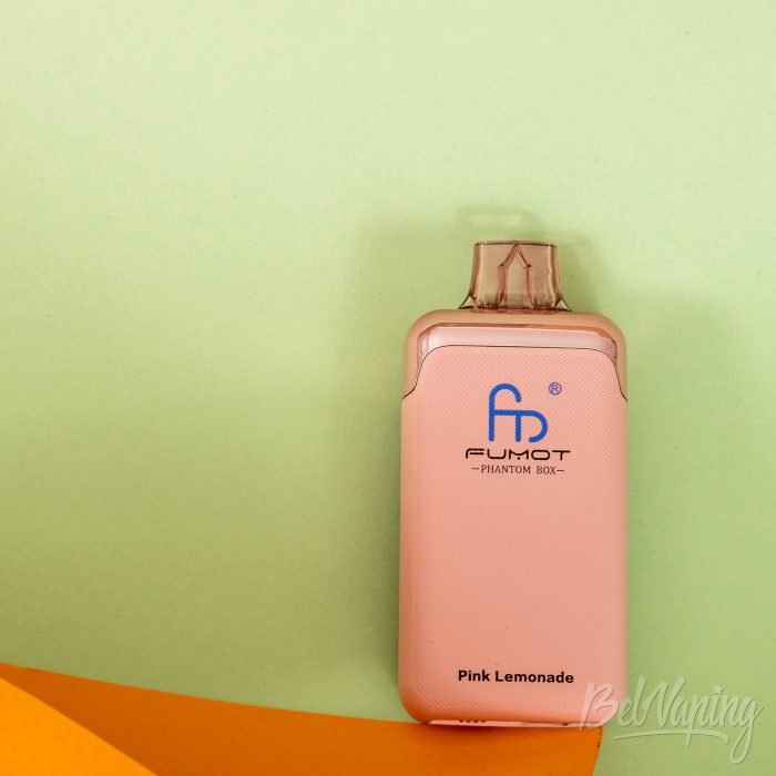 Обзор одноразок FUMOT PHANTOM BOX 36K - вкус PINK LEMONADE