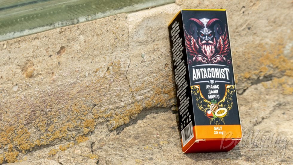 Обзор жидкости ANTAGONIST - вкус АНАНАС ДЫНЯ МАНГО