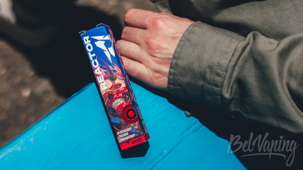 Жидкость HOTSPOT REACTOR BLUEBERRY CHERRY CRANBERRY