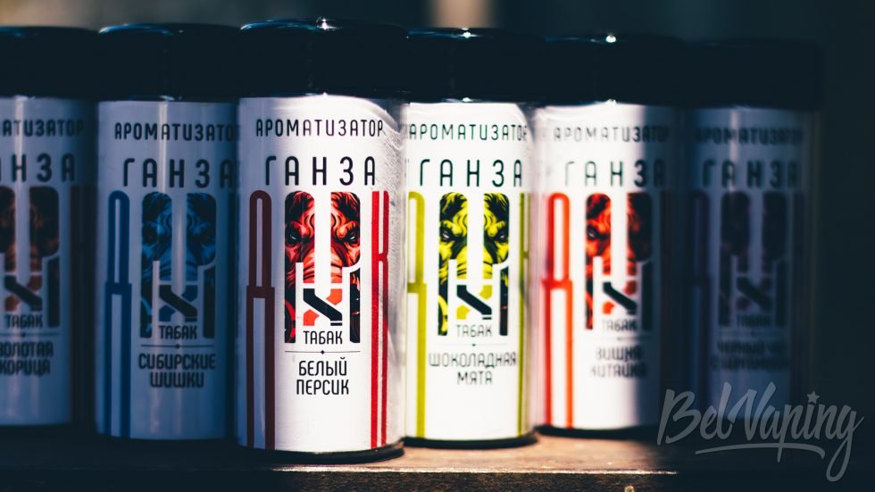 DARK x SIZE обзор ароматизаторов ГАНЗА вкусы 2