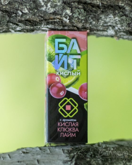 Обзор ароматизаторов БАЙТ КИСЛЫЙ - вкус КИСЛАЯ КЛЮКВА ЛАЙМ