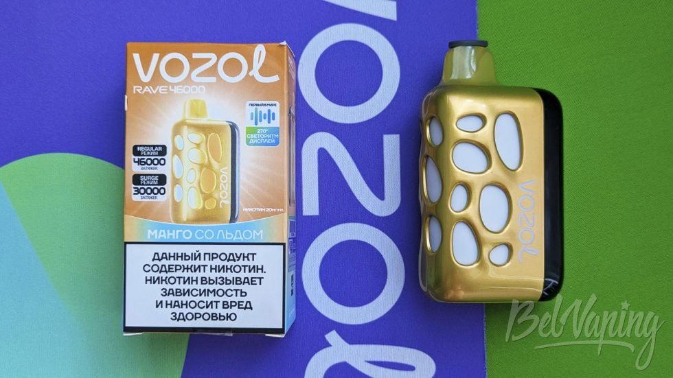 Одноразка Vozol Rave 46000 Mango Ice