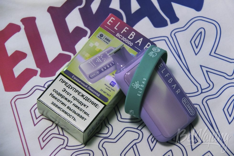 Одноразка Elfbar BC30000 Blackberry Lemonade